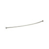 Delta 42205-SS Commercial Other 1"" x 5' Shower Rod with Brackets (6""Bow) 136894
