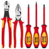 Knipex KNP9K989822US 5PC PLIERS/SCREWDRR TOOL SET-1,000V INSLTD.