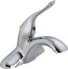 Delta 511LF-HDF Commercial Classic Single Handle Centerset Lavatory Faucet Less Pop-Up, Chrome
