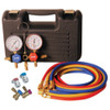 FJC FJC6855 R-134A/R-1234YF DUAL MANIFOLD GAUGE SET IN CASE