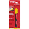 MILWAUKEE MLW48-22-3722 INKZALL Yellow Paint Marker - 1 Pack Electric Tools.
