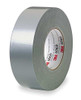 3M MMM6969 6969 Rubber Extra Heavy Duty Individually Wrapped Duct Tape, 200 Degree F Performance Temperature, 32 lb/in Tensile Strength, 60 yds Length x 1-7/8" Width, 10.7 mils Thick, Silver (Case of 24).