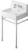 Duravit 30631000 00 Metal console Vero chrome for, 045360 & 045460, height adjustable
