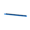 Ernest ERN8404 18" Socket Organizer, Blue w/ 3/8" TwistLock Clips.