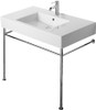 Duravit 30731000 00 Height Adjustable Metal Console Vero for 032912, Chrome