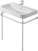Duravit 30781000 00307800 Happy D.2 Metal Console Height Adjustable +2" for Sink, Chrome