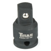 Titan TIT48354 3/8" x 1/2" Drive Increasing Impact Adapter.