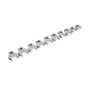 Titan TIT17295 10 Pc 3/8" Drive MM Crowsfoot Wrench Set.