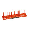 Hansen Global HNE3806 Hansen 3/8" Drive Metric Regular & Deep Socket Holder - Orange.