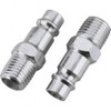 Milton Industries MILS760 Milton - V Style - Hi Flo Male Fitting 1/4" NPT Air Plug, S 760.