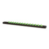 Mechanics Time Saver MTSLAS38MBG Lock-a-Socket in Matte Black/Green Posts.