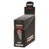Zippo ZIP2406N 6 Flints Plastic Dispenser, 24 Card Count With Display Box.