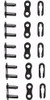 Rotary 404 (5) Go Cart Mini Bike Roller Chain Connecting link 1/2" x 1/8" CCL-43 410
