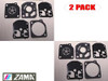 ZAMA GND-68 Carburetor Diaphragm & Gasket Kit Echo ES210 ES211 PB200 PB201 PB460LN Blower