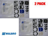 WALBRO D10-WAT Gasket & Diaphragm Kit for Stihl 031AV (2 Pack)