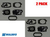 WALBRO D20-WYA Gasket & Diaphragm Kit Red Max BCZ2500DL/S/GZ25N/GZ25N-10 (2 Pack)