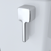 Toto THU416#CP  TRIP LEVER HANDLE W/ SPUD AND MOUNTING NUT, LEFT HAND