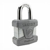 KWIKSET CP026SMTSTD 026SMTSTD SHKL PDL Stanley SmartKey Padlock Standard Shackle, 50mm, Satin Chrome 883351494427 .