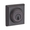 Baldwin DCTSD112  Reserve Double Cylinder Traditional Square Deadbolt, Aged Bronze Finish.