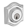 Baldwin DCTAD260 DC.TAD Traditional Arch Keyed Entry Double Cylinder Deadbolt, Polished Chrome 884011555304 .
