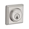 Baldwin SCTSD150  Reserve Single Cylinder Traditional Square Deadbolt in Satin Nickel Finish.
