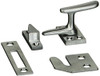 Deltana CF066U26D CF066 Small 4 Piece Solid Brass Window Casement Fastener, Brushed Chrome 760923234806 .