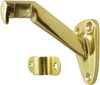 Deltana HRB325U3  3-5/16-Inch Projection Hand Rail Brackets Color: Polished Brass Model: 760923282401 .