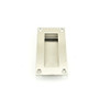 Deltana FP155U32D Flush Pull, Rectangular, Stainless Steel, 4" x 1" x 1/2" - US32D (Brushed Stainless) FP155U32D .