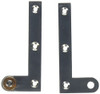 Deltana PH40U15  4.37 x 0.62 x 1.87 in. Hinge, Satin Nickel - Solid Brass - 30 Case - Pack of 2 PH40U15 .