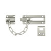 Deltana CDG35U15 Solid Brass Chain & Doorbolt Door Guard (Set of 10) (Satin Nickel) 760923473090 .