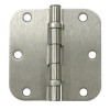 Deltana S35R5BB4 3.5 in. x 3.5 in. Heavy Duty Ball Bearing Steel Hinge - Pair (Set of 10) (Brushed Brass).