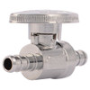 CASH ACME 23382LF Cash Acme Stop Valve < 0.25 % Lead Straight 3/8 " Barb X 3/8 " Barb Bagged 1/2 " Od.