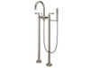 Pfister LG6-1TBD Tisbury Traditional Free-Standing Tub Filler With Hand Shower Polished Nickel LG61TBD