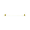 Pfister BTB-NC2BG BTBNC2BG Contempra Towel Bar, 24", Brushed Gold