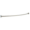 Delta 42205 -ST 42206-SS Commercial 72" Bowed Shower Rod with Brackets, Stainless Steel
