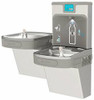 Elkay LZSTL8WSSP Ezh2o Next Generation Dual-Level Drinking Fountain With Bottle Filling Station - Stainless Steel - Stainless Steel