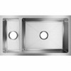 Elkay EFRU321910T Crosstown 16 Gauge Stainless Steel 32-1/4" x 18-1/4" x 10" 30/70 Double Bowl Undermount Sink 121708