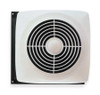 Broan 509 -Nutone S Through-the-Wall Ventilation Fan, White Square Exhaust Fan, 6.5 Sones, 180 CFM, 8".