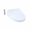 Toto SW3046AT40#01 S500E Washlet+ And Auto Flush Ready Electronic Bidet Toilet Seat With Ewater+And Contemporary Lid, Elongated, Cotton White SW3046AT4001
