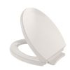 TOTO® SoftClose Non Slamming, Slow Close Elongated Toilet Seat and Lid, Cotton White - SS124#01