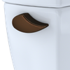 TOTO® Elongated Wall-Mounted Flushometer Toilet Bowl with Back Spud and CEFIONTECT, Cotton White - CT708UVG#01
