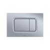 Toto YT920#MS  Dual Button Push Plate for in Wall Tank Systems (DuoFit in-Wall Tanks)