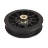 Rotary 15461 Flat Idler Pulley Replaces Exmark 116-2456, 3.50 Dia. Fits Exmark Pioneer & Quest Mowers. Idler Used from Engine Pulley to Drive Pumps. Composite.