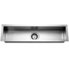 Houzer CTB-3285 Contempo Trough bar/prep bowl 32 IN, 6 IN deep 18ga Single pack Brushed Satin