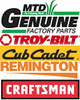 GARDEN WAY 747-06253 Garden Way Genuine Part Rod-Lift LH 38F/42S/46T OEM Part for Troy-Bilt Cub-Cadet Craftsman Bolens Remington Ryobi Yardman Yard-Machine White Huske