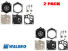 WALBRO K12-HDA Carb Repair Kit Tanaka TBC215 Kawasaki TE40DX (2 Pack)