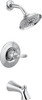 Delta DT14432 -SS Woodhurst Tub/Shower Trim, Stainless (Valve sold separately)