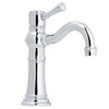 MISENO MNO521CP ML521 Santi-V Single Hole Bathroom Faucet - Includes Push-Pop Drain Assembly