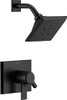 Delta DT17299BL Pivotal Monitor 17 Series H2Okinetic Shower Trim Matte Black T17299BL.