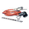WHITE-RODGERS 5155 , Electrode With Universal Mounting Bracket (For Burners With .156" To .312" Diameter Sensors), 1/4" Female Spade Termination, 24" Lead Length, Right Angle Boot Supplied